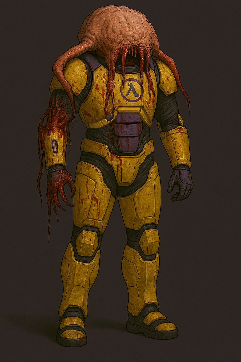 Armure parasitée par headcrab