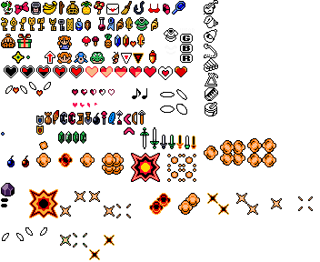 Items — sprites